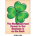 Shamrock Rectangle Photo Hand Mirror (2.5" x 3.5")